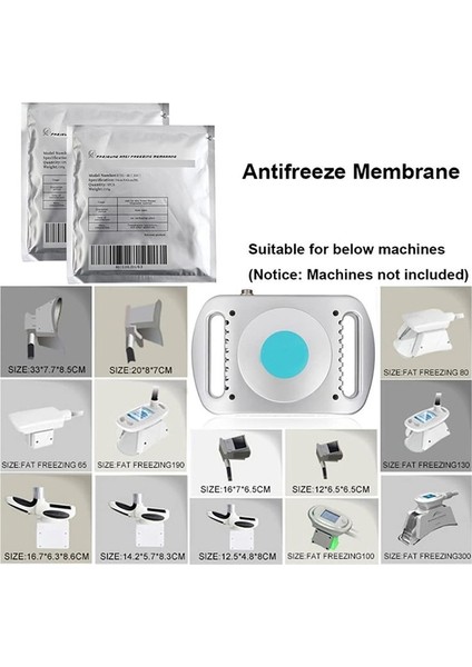 6 Paket Büyük Cilt Koruyucu Membran Film Soğutma Jel Pedleri - Pedler Başına 34 x 42CM- 110G (Yurt Dışından) indirimleri