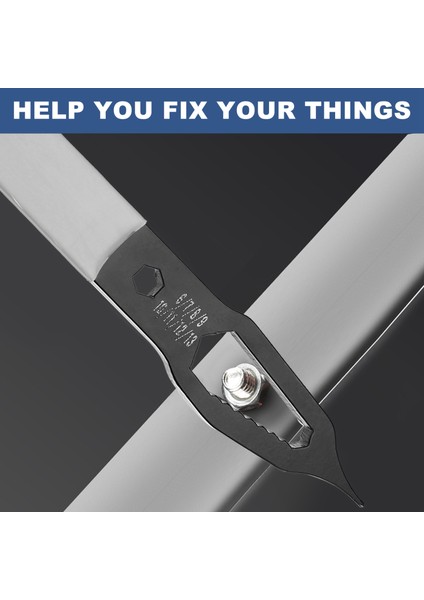 6-24MM Universal Anahtar Tornavida ile Alır 6 mm - 24MM Fındık Için Uçlu Anahtar Çok Işlevli Anahtar Anahtarı A (Yurt Dışından) fırsatları