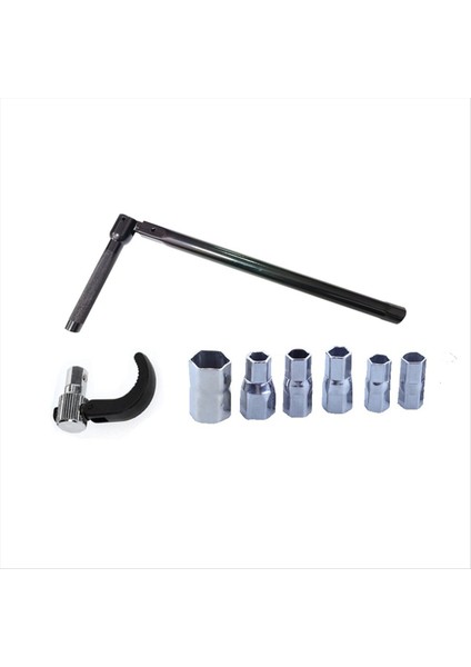 Musluk Anahtarı 9 Ila 17MM Karbon Çelik Tesisatçı Soket Anahtarı 6 Yuva ve 1 Kolet Sıkı Alanlar (Yurt Dışından)