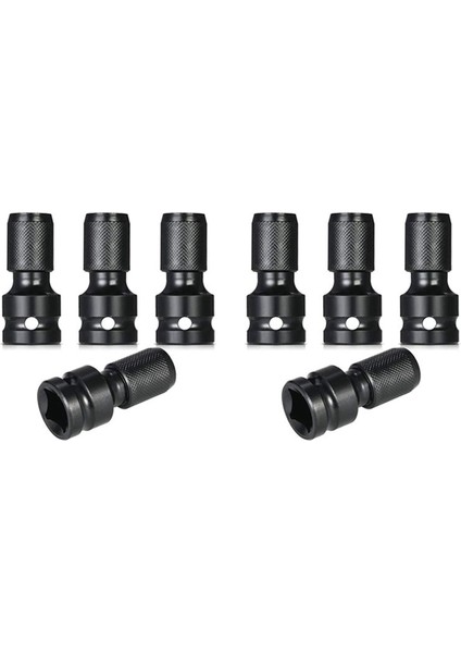 12 Adet Darbe Adaptörü 1/2 Kare Sürücü - 1/4 Altı Shank Socket Adaptör Hızlı Serbest Bırakma Çırpma Anahtarı Için Chuck Dönüştürücü (Yurt Dışından) fiyatları