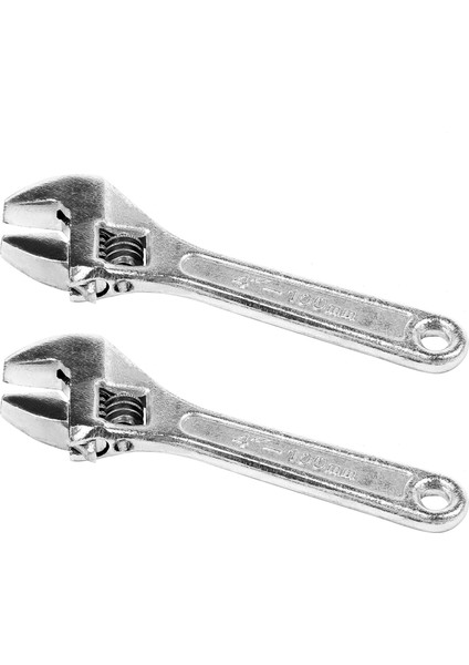 2x 4 Inç 100MM Mini Boyutunda Metal Ayarlanabilir Anahtar Anahtarı (Yurt Dışından)
