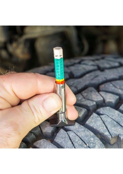 20 Paket Lastik Tread Derinlik Göstergesi Renk Kodlu Lastik Derinlik Göstergesi Aracı Lastik Sırt Derinliği Doğru Ölçüm Araçları (Yurt Dışından) indirimleri