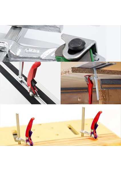 1 Adet Yükseltme F Kelepçesi Sağlam ve Dayanıklı Kılavuz Ray Sistemi El Aleti Hızlı Salınımlı Kelepçe Ray Kelepçesi (Yurt Dışından) indirimleri