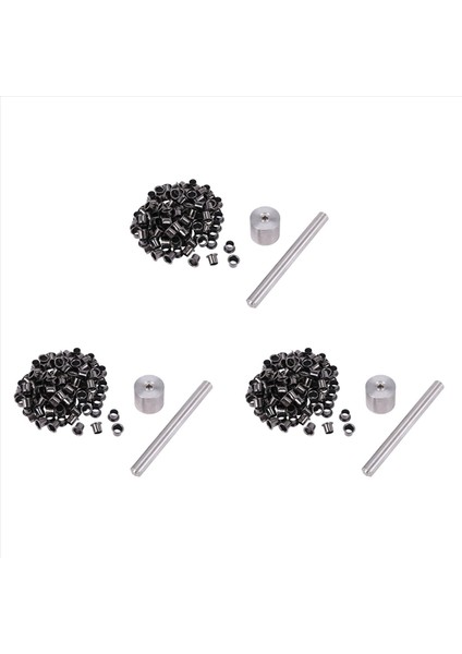 3set ARAÇLARI+300 Pcs Silver Pirinç Tırnaklarla Tırnak Kurulum Araçları Perçinler (Yurt Dışından)