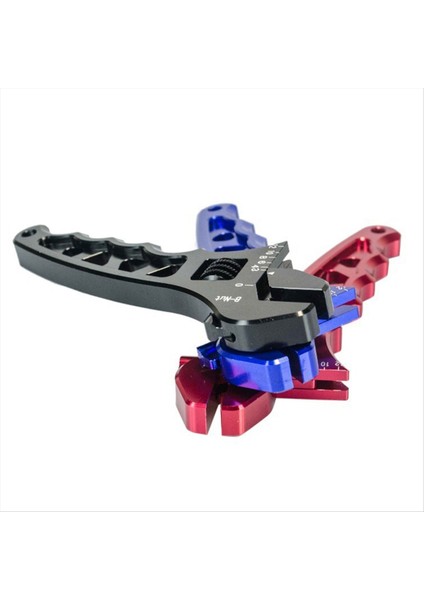 Ayarlanabilir A 3 4 6 8 10 12 Metal Anahtar Hortum Takma Aracı Metal Spanner AN3-AN12 PQY-SLW0601 Kırmızı (Yurt Dışından) fiyatları