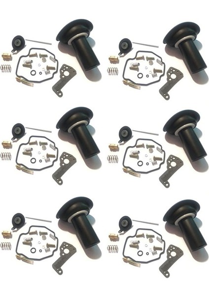 6set Virago XV535 1990-2001 Xv 535 Motosiklet Karbüratör Onarım Kiti Piston Diyafram Contası (Yurt Dışından)