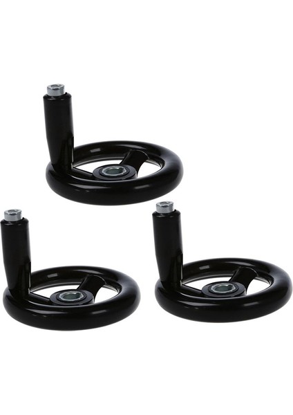 Frezeleme Makinesi Için 3x 3 9 Inç Çapında El Çarkı W Döner Sap (Yurt Dışından)