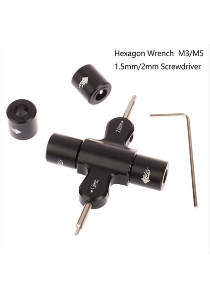 2 Set Fpv Motor Için Alaşım Hızlı Serbest Bırakma Anahtarı Aracı M5 Hex Fındık Prop Fındık Rc Quadcopter Fpv Drone Için Anahtar Bırakma (Yurt Dışından) indirimleri