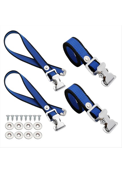 4pcs Alçıpan Çıtır Kayışlar Ayarlanabilir Alçıpan Ayak Bandı Kayışları Kiti Çıta Için Yedek Parça (Yurt Dışından)