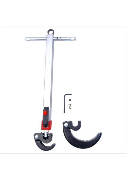 Teleskoping Havza Anahtarı 1-1/4in Ila 2-1/2in Çene Kapasitesi ve 10 Ila 17 Inç Uzatılabilir Sap Havza Anahtarı Lavabo Musluk Anahtarı (Yurt Dışından) modelleri