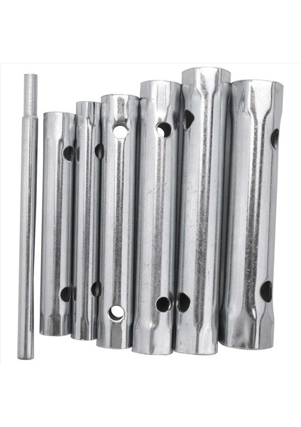 2x 6mm - 17MM Tübüler Soket Anahtarı Seti Tüp Tüp Içi Boş Soket Anahtarı Filtre Anahtarı (Yurt Dışından) fiyatları