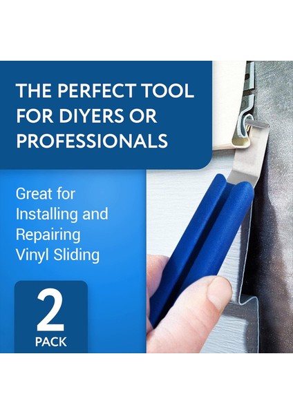 Vinil Yan Çıkarma Aracı Kaymaz Tutamak Entegre Çelik Çekme Aracı Evin Kurulumu ve Çıkarılması Için Vinil Siding (Yurt Dışından) fırsatları