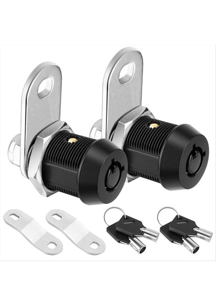 Anahtar ile Kabin Kilidi Rv Bölmesi Depolama Kilidi Için 5/8 Inç Ağır Tübüler Kam Kilidi Tam Rv Kam Kilitleri Seti (Yurt Dışından)