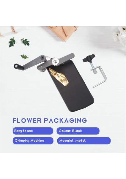 Çiçek Sıkıştırma Makinesi Dalga Sıkılma Krep Kağıdı Dantel Araçları Çiçek Ambalajı Çiçekçi Malzemeleri (Ince Dişler) (Yurt Dışından) fırsatları