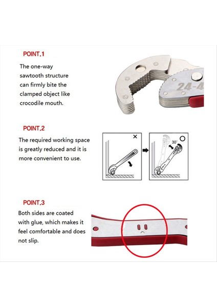 Evrensel Anahtar Evrensel Çok Fonksiyonlu Anahtar Hızlı Tüp Pense Çift Amaçlı Açık Uçlu Ayarlanabilir Anahtar (Yurt Dışından) fırsatları