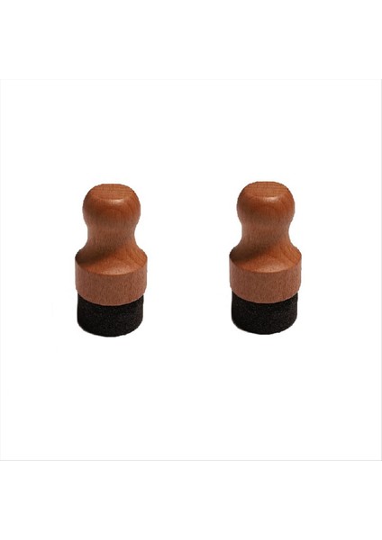 Kesme Tahtası Yağı ve Balmumu Aplikatörü Ahşap Kesme Tahtaları Için Yuvarlak Ahşap Aplikatör Kasap Blokları Çatal Bıçak Takımı (Yurt Dışından)