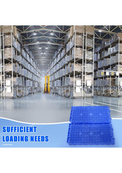 Plastik Palet Su Geçirmez Izgara Havalandırılmış Palet Garaj Mutfağı Için Depolama Izgara Paspası Süpermarket Depolama Bodrum 4 Adet (Yurt Dışından) fırsatları