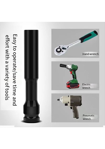 8pcs 1/2 Soketi Başlıca Darbe Anahtarı Hex Adaptör Somura Dönüştürücü 7MM-14MM Siyah (Yurt Dışından) fırsatları