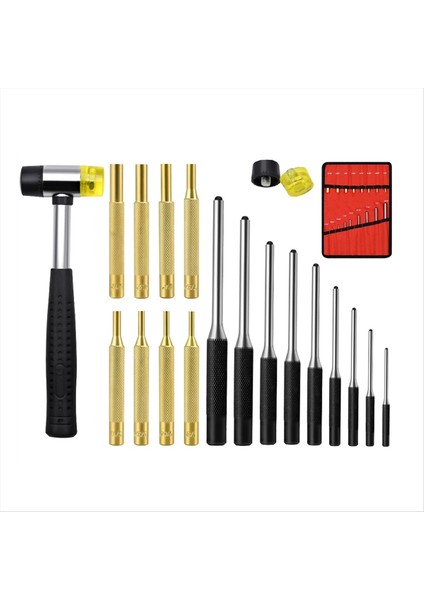 Kapsamlı Rulo Pim Yumruk Seti Otomobil Mücevher Saatler El Sanatları ve Daha Fazlası Için Çıkarma ve Onarım Aracı Kiti (Yurt Dışından)