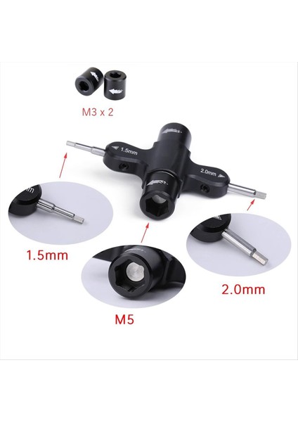 M3 M5 Anahtar Vida Somun 1 5 2 0mm Altıgen Tornavida Hızlı Serbest Bırakma Pervane Rc Quadcopter Fpv Drone Için (Yurt Dışından) fırsatları