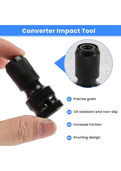 1/2 Inç Kare Ila 1/4 Inç Altı Altı Soket Soketi Soket Adaptörü Set Dönüştürücü Darbe Aracı (Yurt Dışından) indirimleri