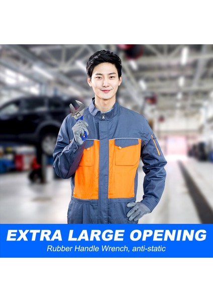 Ayarlanabilir Anahtar Evrensel Gösterney Banyo Anahtarı Ev Büyük Açık Sıhhi Tesisat Onarım Araçları 8inch (Yurt Dışından) fırsatları