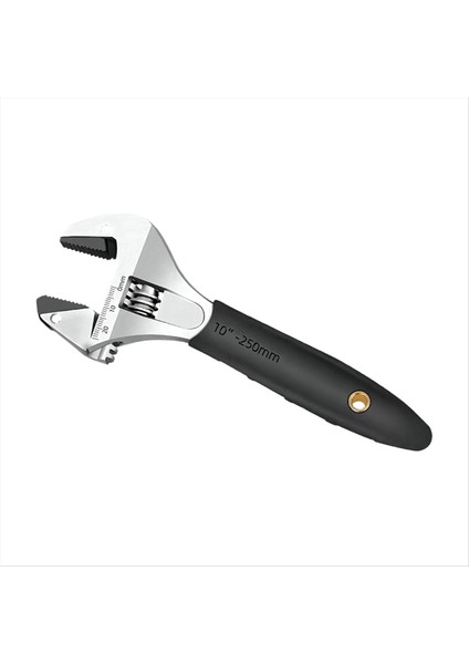 Ratchet Ayarlanabilir Anahtar Kendi Kendine Sıkıcı Ayarlanabilir Anahtar Çok Fonksiyonlu Büyük Açılış Banyo Anahtarı 10 Inç (Yurt Dışından)