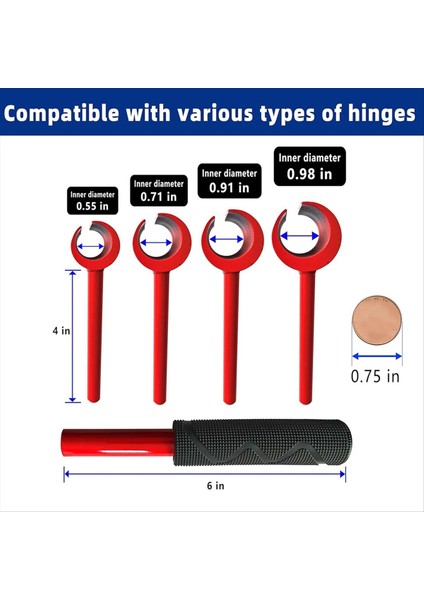 Menteşe Ayar Anahtarı Seti - Kapı ve Kabine Hizalaması Için Çok Boyutlu Hassas Alet Kiti (Yurt Dışından) indirimleri