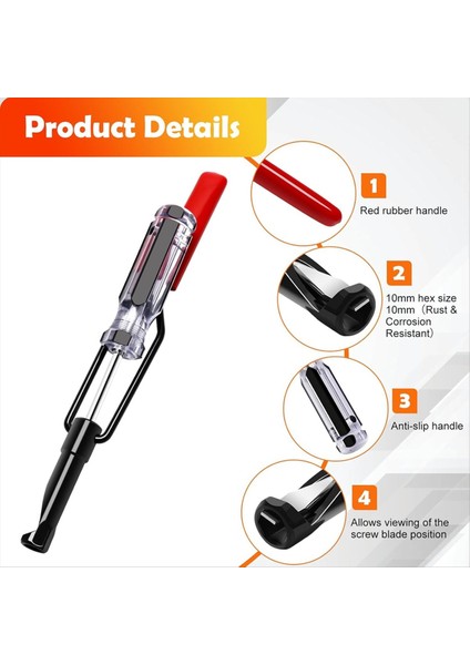 10MM Reçel Fındık Değeri Ayar Aracı Konik Sensör Yuvalı Valf Ayarlama Sapı Valf Kılavuzu Kaldırma Aracı Konumlandırma Için (Yurt Dışından) fiyatları