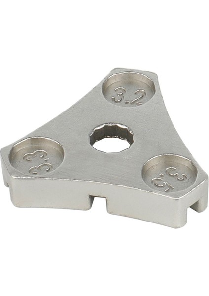 Üçgen Vücut 6 Konuşma Anahtarı Bisiklet Onarımı Aracı Konuşma Aracı Dağ Bisikleti Tel Ayarlama Kemeri Gümüş (Yurt Dışından)