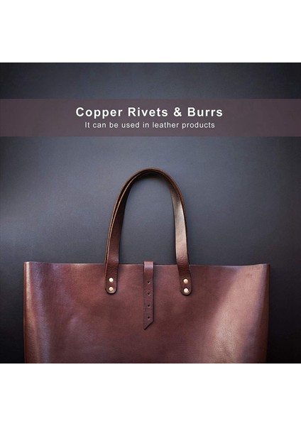 150 Set Bakır Perçinler ve Haşlalar Bakır Perçinler Kemerler Için Deri Için Penerse (Yurt Dışından) indirimleri