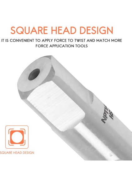 1pc 1/4 Inç - 18 Npt Yüksek Hızlı Çelik Boru Musluk Metal Vidalı Iplik Kesme Aracı Iplik El Aletleri (Yurt Dışından) fırsatları