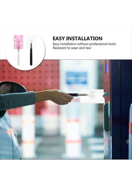 Güvenlik Kiosk Kapı Açılış Park Kolu Uzatma Araç Sürüş Artefakt Teleskopik Kaydırma Kartı Otopark (Yurt Dışından) indirimleri