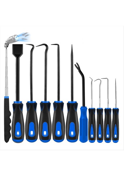 11 Pcs Otomotiv Kancası ve Seçme Aracı Seti Teleskoping Manyetik Pikap Conta Sıyırıcı Çıkartma Mekanik Otomatik Için Çember (Yurt Dışından) fiyatları
