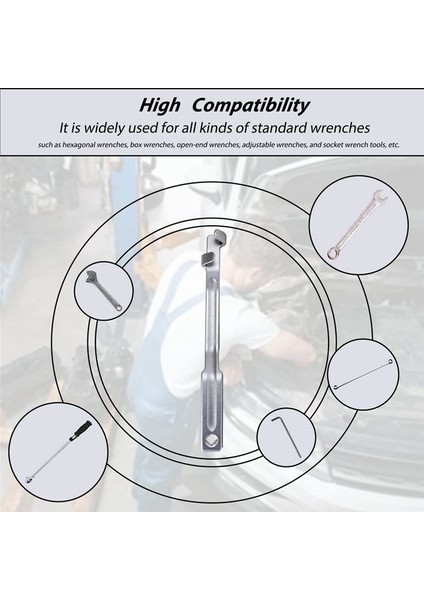 Mekanik Için Wench Extender Tork Booster Aracı Garaj Ticari Veya Handyman Hex Anahtar Uzatma Aracı (Yurt Dışından) fırsatları
