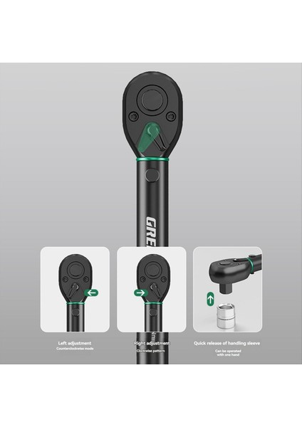 Yeşil Tork Anahtarı 1/4 Sürücü 1-10&#39 (Yurt Dışından) indirimleri