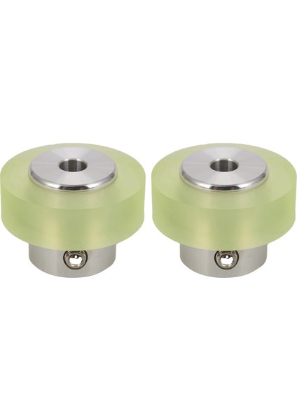 2x 300MM Alüminyum Poliüretan Endüstriyel Kodlayıcı Tekerlek Ölçüm Tekerle (Yurt Dışından)