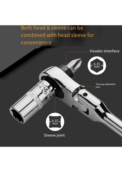 2&#39 De 1 Yuvarlak Tutucu Cırcır Anahtarı 1/4 Çift Uçlu 72 Diş Hızlı Somun (Yurt Dışından) fırsatları