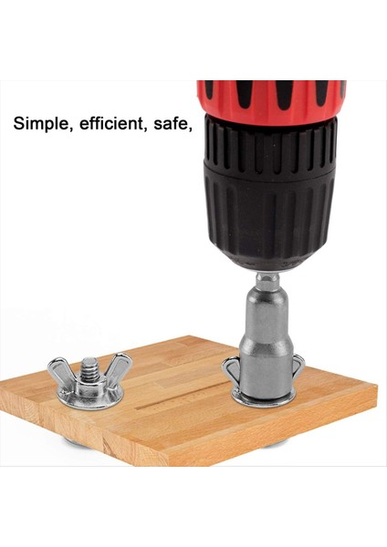 Kasırga Deklanşör Matkap Bit Kanat Somun Matkap Bit Kanat Soketi Güç Kanadı Somun Sürücüsü Seti Panel Somunları Için 1/4inch Hex Shank (Yurt Dışından) fiyatları