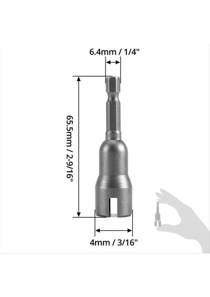 Kasırga Deklanşör Matkap Bit Kanat Somun Matkap Bit Kanat Soketi Güç Kanadı Somun Sürücüsü Seti Panel Somunları Için 1/4inch Hex Shank (Yurt Dışından) indirimleri