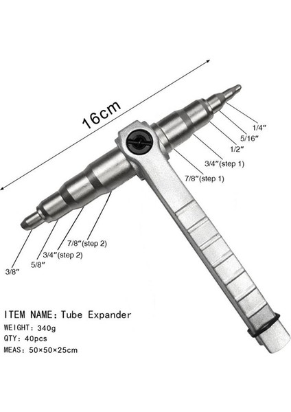 1 Pcs Manuel Tüp Genişletici El Aletleri Klimalar Genişletilmiş Manuel Soğutma Tüpü Genişletici Manuel Flaring Aracı (Yurt Dışından) fiyatları