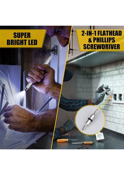 9 Baba Için 1 Multoolo Pen - LED Işık Stylus Tornavida Açıcı Cetvel Erkek Arkadaş Için Seviye Ler 6 Pcs (Yurt Dışından) fiyatları