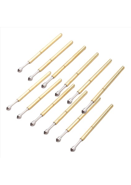 100PCS P75-E2 Yay Test Probu Pogo Pin 1 3mm Konik Kafa 1 0mm Yüksek Yükseklik (Yurt Dışından) fiyatları
