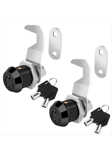 Anahtar Aynı Anahtar Dolap Kilidi Kanca Kam Kilidi Çinko Alaşımı Rv Kilidi CM1917 CM1930 1-1/8 Inç ile Siyah Alet Kutusu Kilidi (Yurt Dışından)