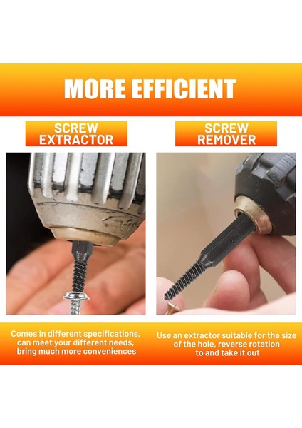11 Adet Hasarlı Vida Çıkarıcı Seti Vida Çıkarıcı ve Çıkarıcı Bit Seti Hızlı Soyulmuş Kaldırma Aracı ile 5 Pratik Boyut (Yurt Dışından) fırsatları