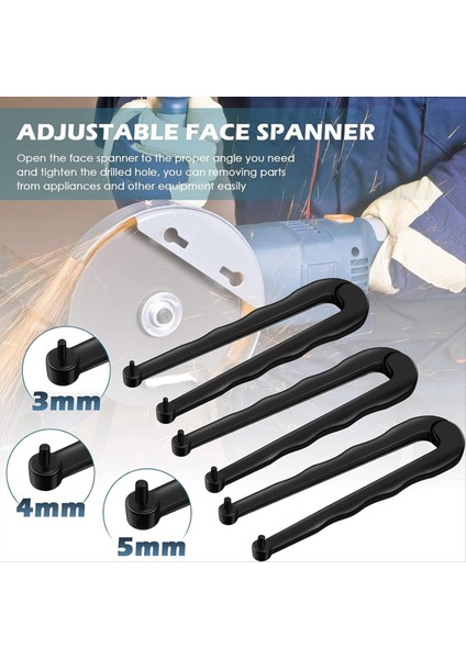 3/4/5mm Delinmiş Dahil Dahil Teraze Arka Pedler Için 3 Çelik Ayarlanabilir Yüz Anahtar Pimi Pense Araçları Seti (Yurt Dışından) fırsatları