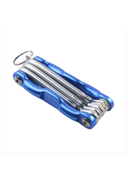 Katlanır Hex Anahtar Kutusu Ucu Anahtar Seti Düz Top Kafa Anahtarı Anahtar Seti Tamir Arabası El Aletleri B (Yurt Dışından)