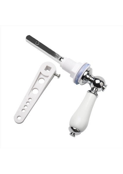 Seramik Tuvalet Aydınlatma Sapı Tuvalet Kulpları Flush Lever Geleneksel Viktorya Tarzı Tuvalet Sapı Yedek Kiti (Yurt Dışından)