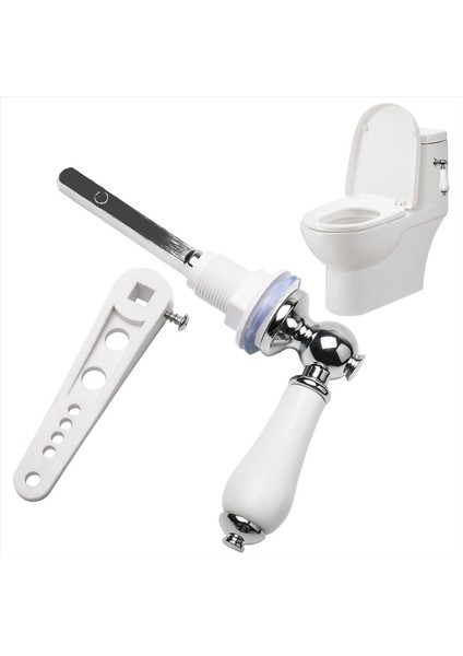 Seramik Tuvalet Aydınlatma Sapı Tuvalet Kulpları Flush Lever Geleneksel Viktorya Tarzı Tuvalet Sapı Yedek Kiti (Yurt Dışından) fiyatları