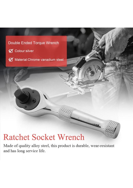 72 Diş Çırpma Soketi Anahtarı Mini 1/4inch 3/8inch Çift Uçlu Tork Anahtarı Spanner Rod Tornavida Bit Aracı (Yurt Dışından) fırsatları